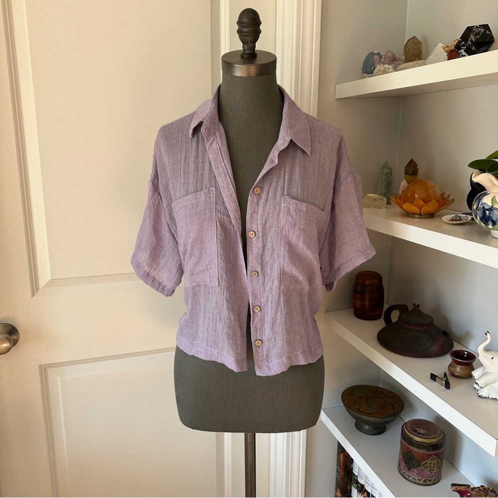 Love Notes Button Up Shirt